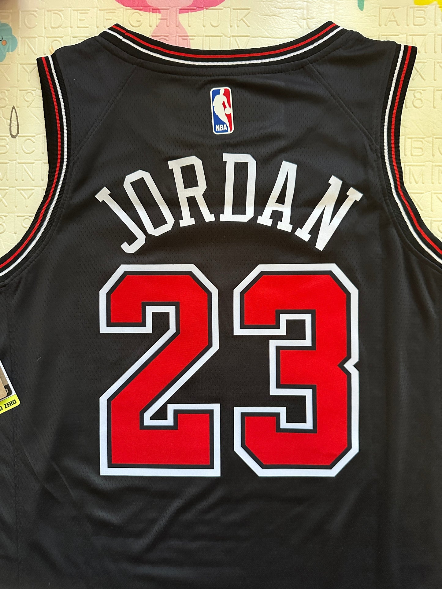 Chicago Michael Jordan #23 Black Retro Basketball Jersey Men Size