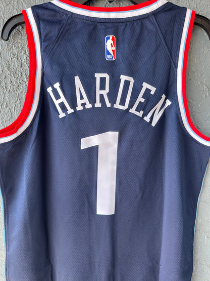 Los Angeles James Harden 2024/25 Icon Basketball Jersey Navy Men Size