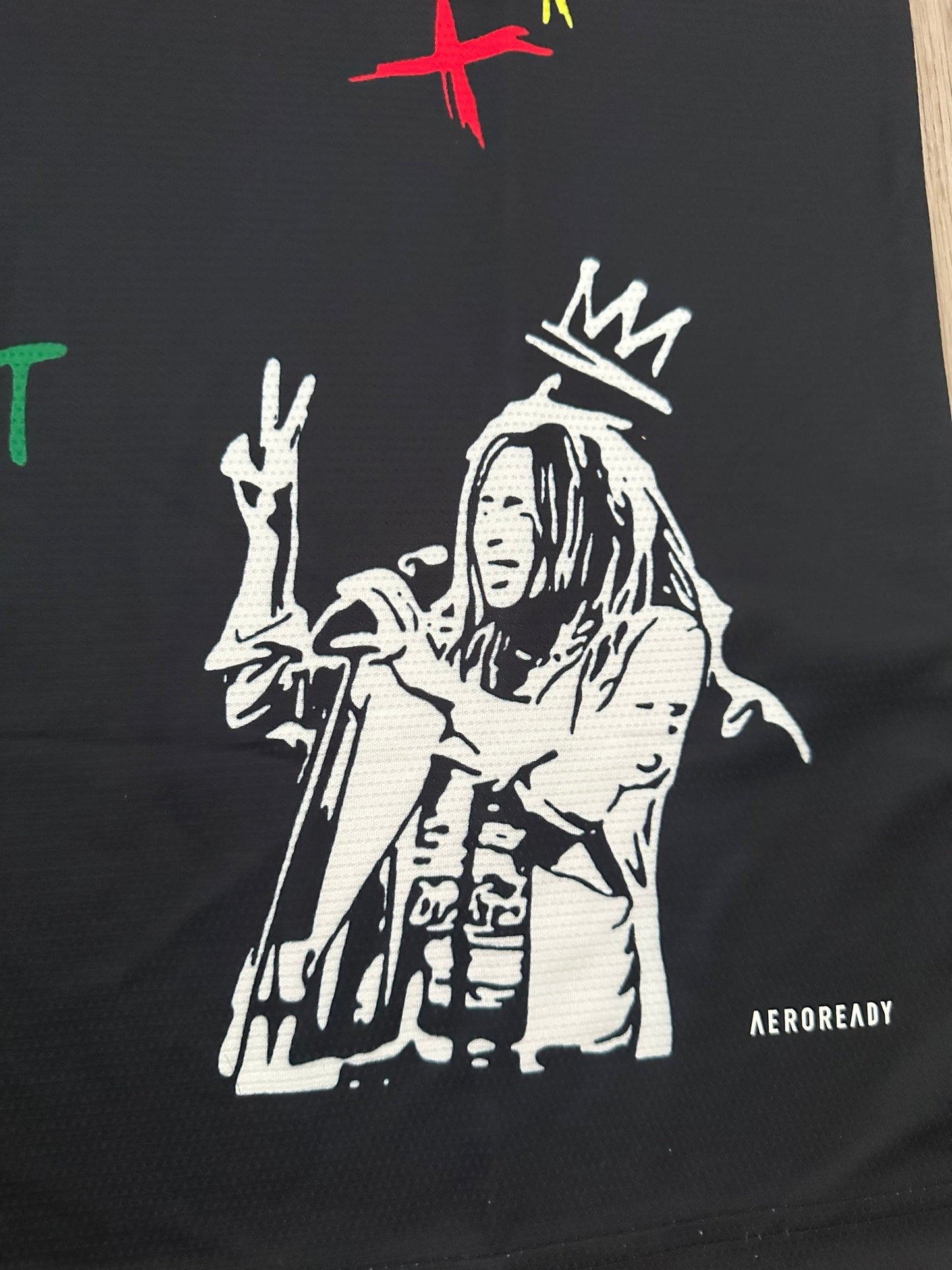 Ajax Bob Marley Special Edition Black Soccer Jersey Men