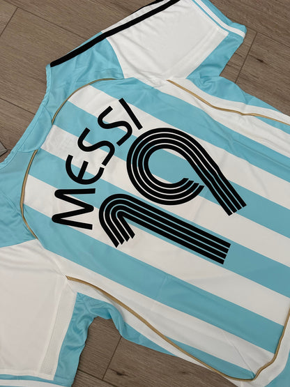 Argentina 2006 Home Retro Soccer Jersey – Lionel Messi #19 – Men’s