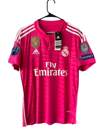 Real Madrid Cristiano Ronaldo #7 2014/15 Pink Away Soccer Jersey Men