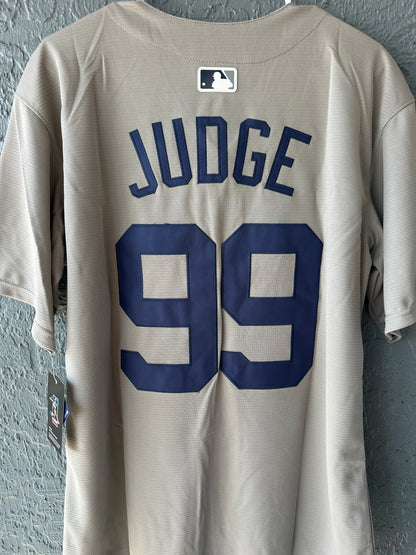 New York Yankees Aaron Judge #99 Gray Baseball Jersey Men’s Size Fan Version