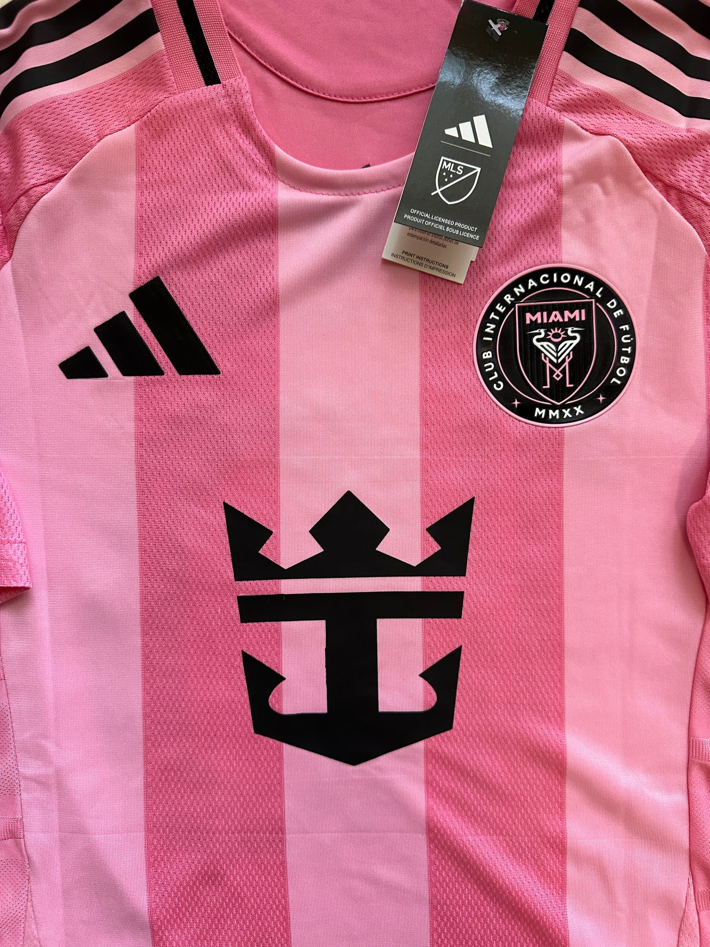 Inter Miami Messi #10 2025 Home Pink Soccer Jersey Men