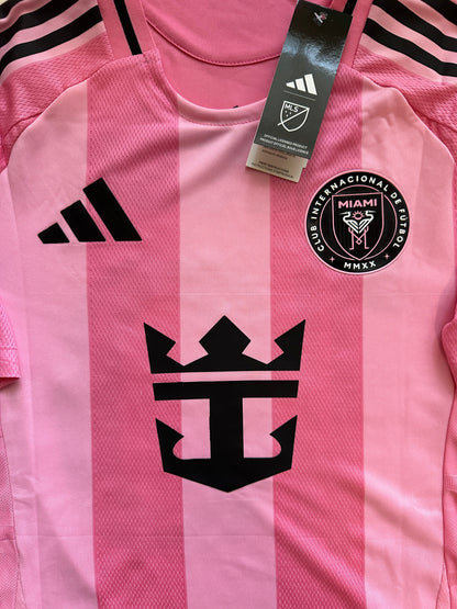 Inter Miami Messi #10 2025 Home Pink Soccer Jersey Men