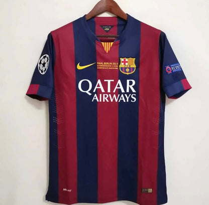 Soccer Jersey Barcelona 2015 Final UEFA Neymar Jr #11  Regular Size Blaugrana
