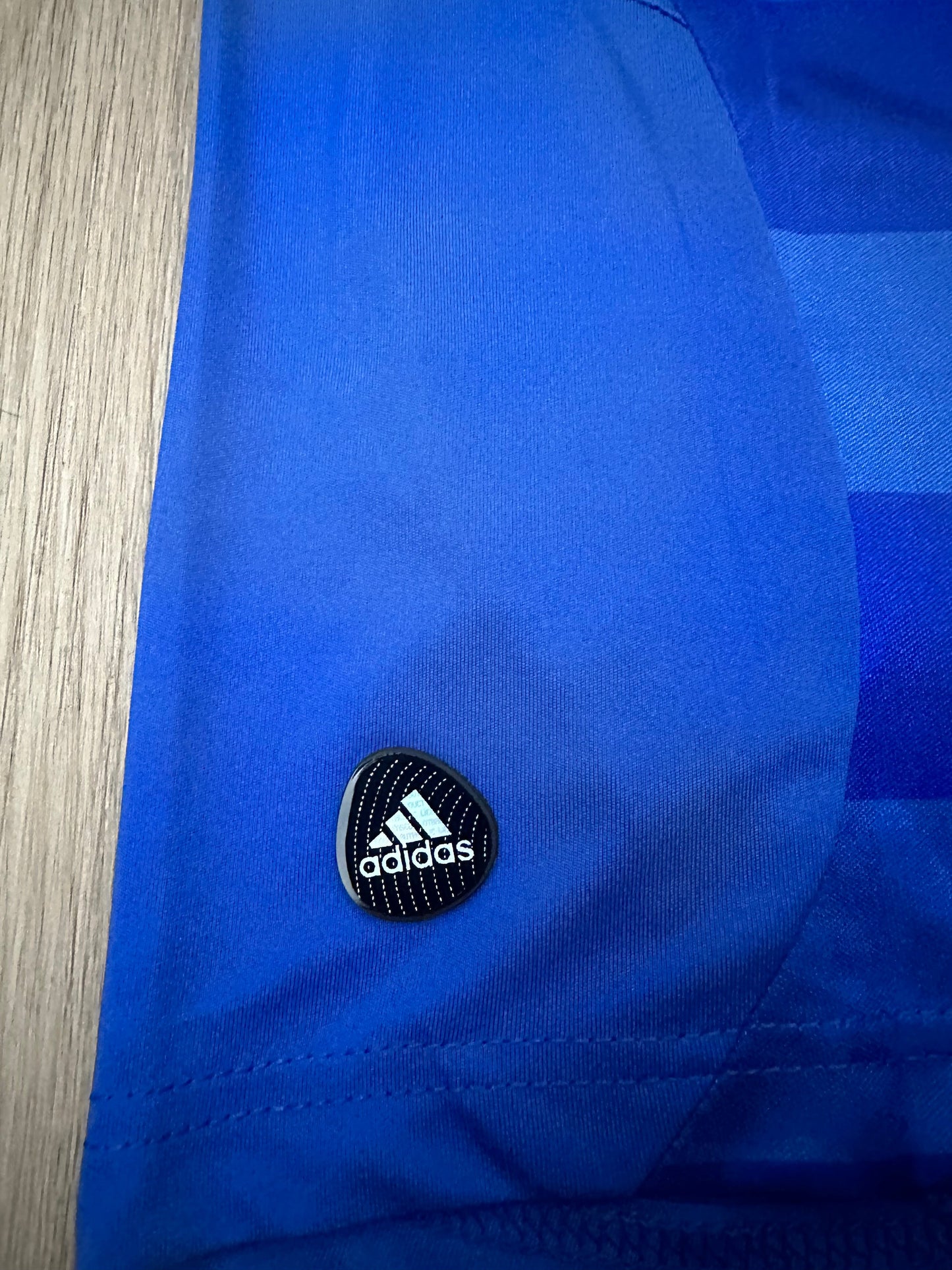 Chelsea Didier Drogba 2012 Final Blue Retro Soccer Jersey Men