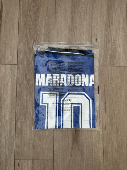 Argentina 1994 Away Retro Soccer Jersey Diego Maradona #10 Men’s Blue