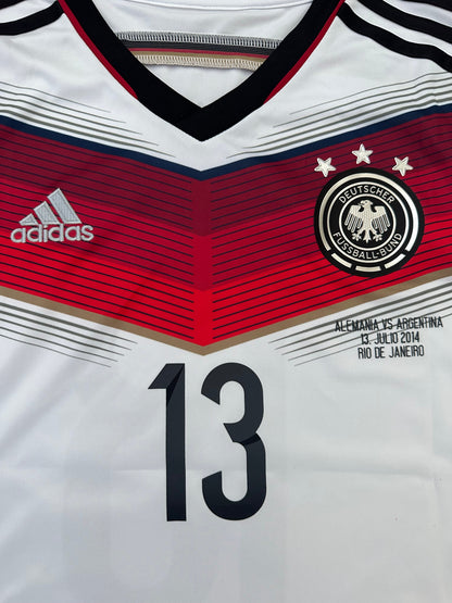 Germany 2014 Home Retro Soccer Jersey – Thomas Muller #13 – World Cup – Men’s