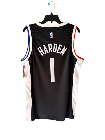 Los Angeles James Harden #1 2024/25 Black Basketball Jersey Men Size