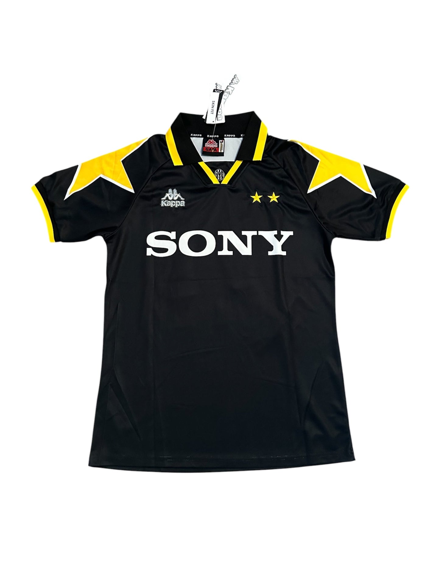 Juventus Zidane #21 1995/97 Black White Retro Soccer Jersey Men