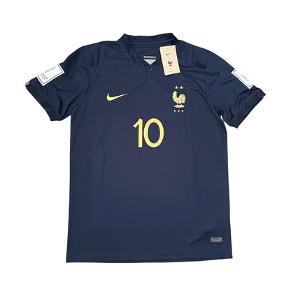 France 2022 Retro Soccer Jersey – Mbappe #10 | Pre-Order | Blue