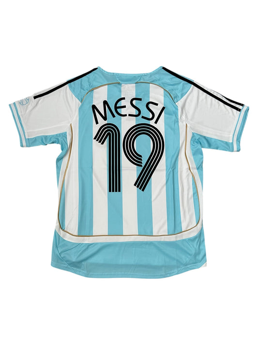 Argentina 2006 Home Retro Soccer Jersey – Lionel Messi #19 – Men’s