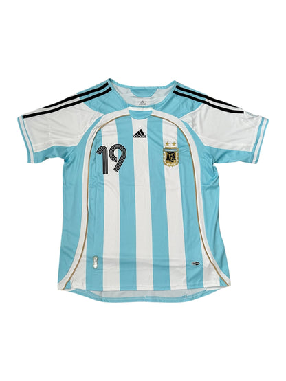 Argentina 2006 Home Retro Soccer Jersey – Lionel Messi #19 – Men’s