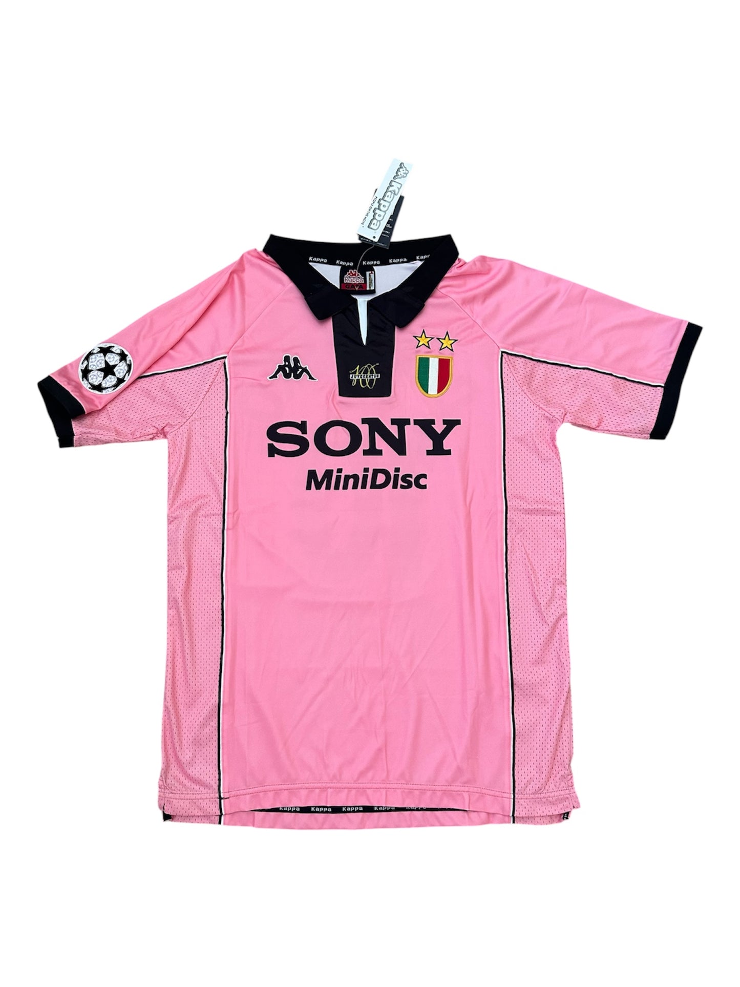 Juventus Alessandro Del Piero #10 1997/98 Home Pink Retro Soccer Jersey Men