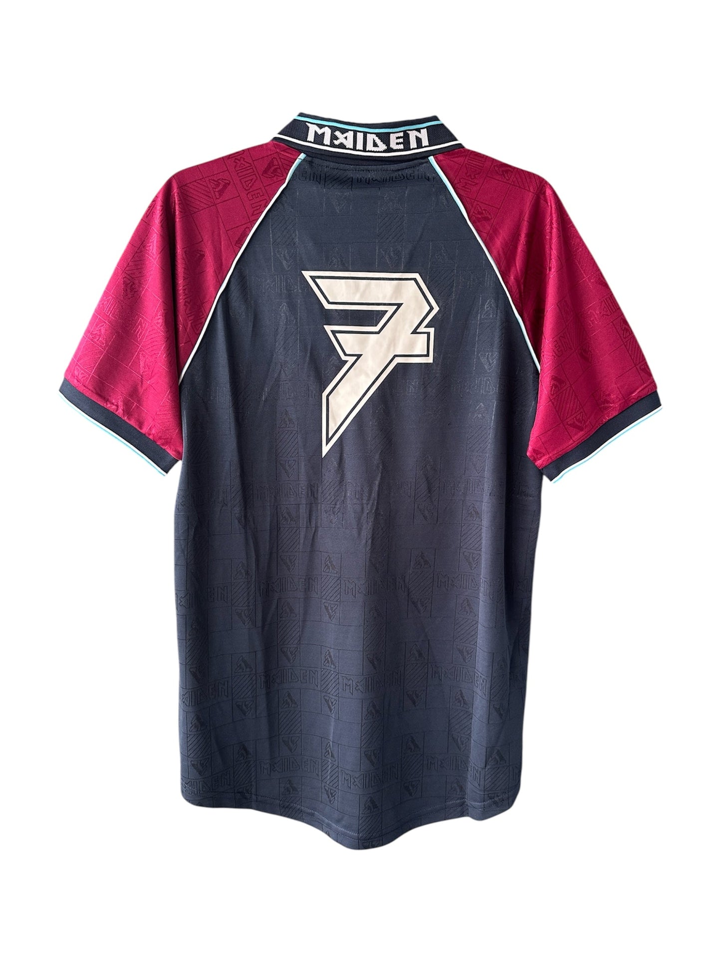 West Ham Retro Iron Maiden Jersey – Brave New World – Blue Red – Men’s