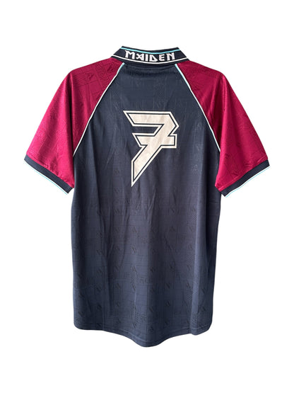 West Ham Retro Iron Maiden Jersey – Brave New World – Blue Red – Men’s