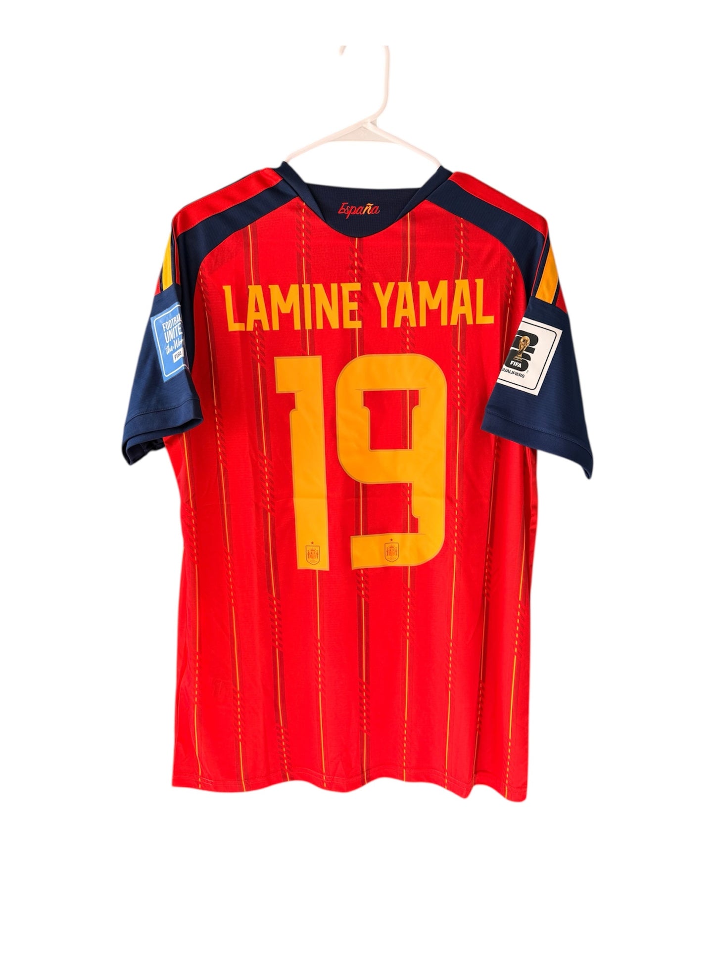 Spain Jersey 2026 Lamine Yamal #19 Red Men
