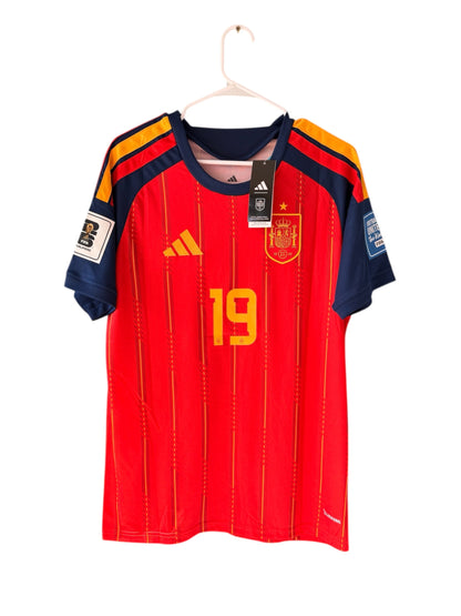 Spain Jersey 2026 Lamine Yamal #19 Red Men