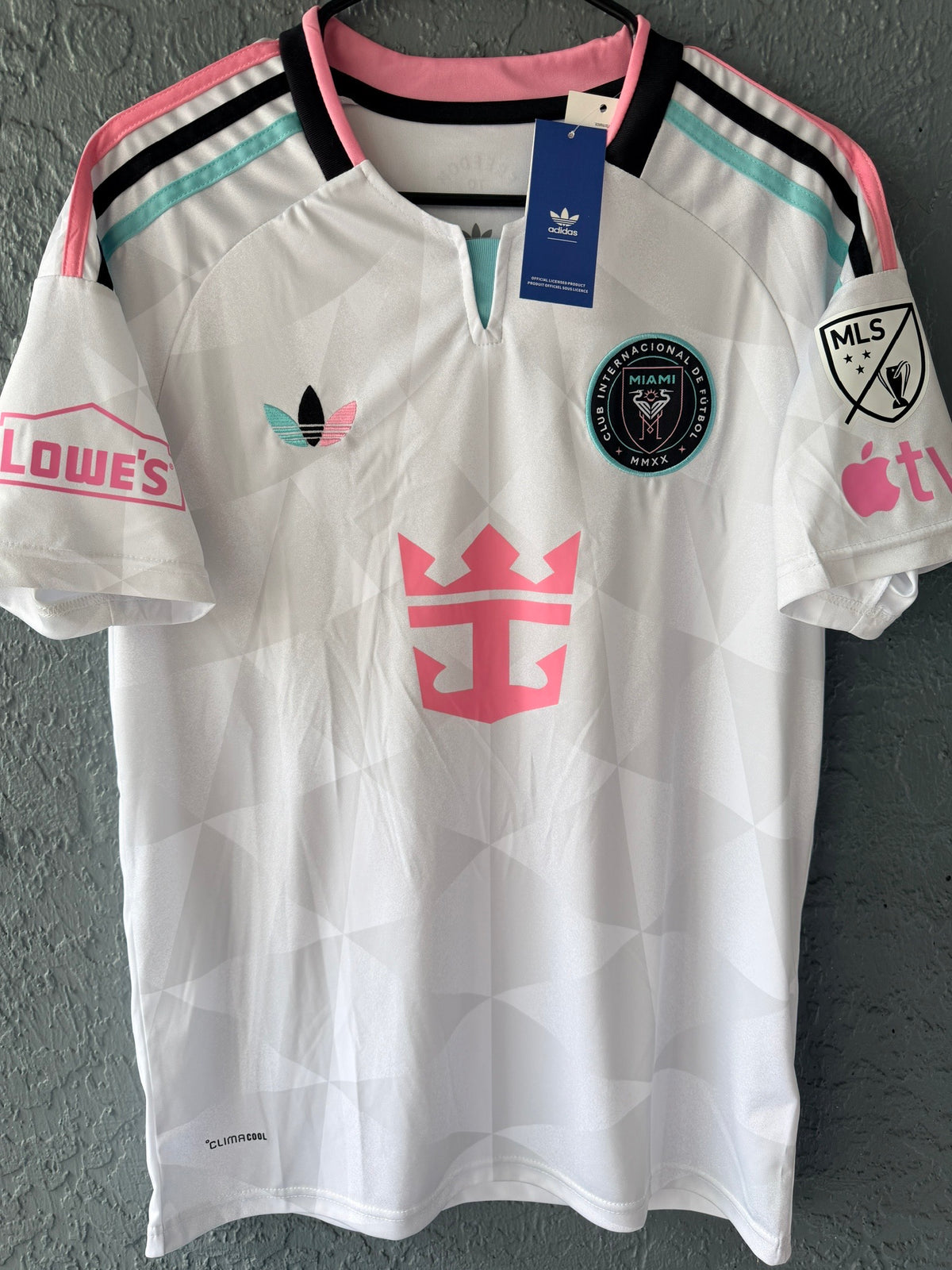 Inter Miami Lionel Messi #10 2026 Third White Pink Soccer Jersey Men