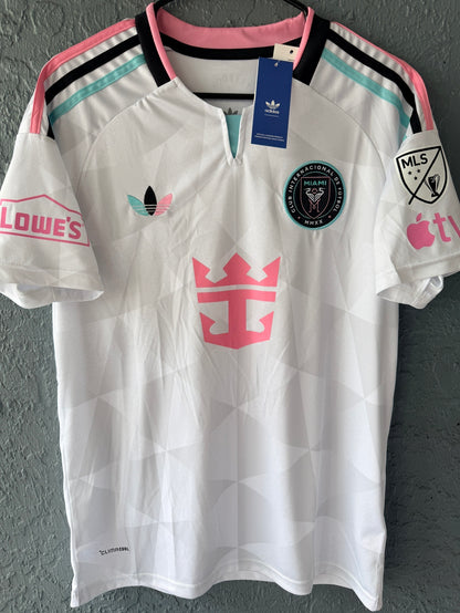 Inter Miami Lionel Messi #10 2026 Third White Pink Soccer Jersey Men