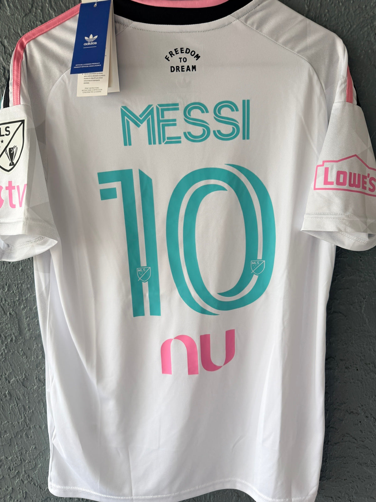 Inter Miami Lionel Messi #10 2026 Third White Pink Soccer Jersey Men