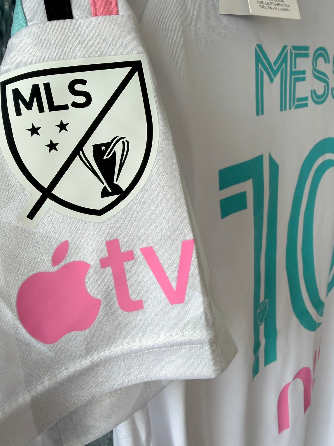 Inter Miami Lionel Messi #10 2026 Third White Pink Soccer Jersey Men