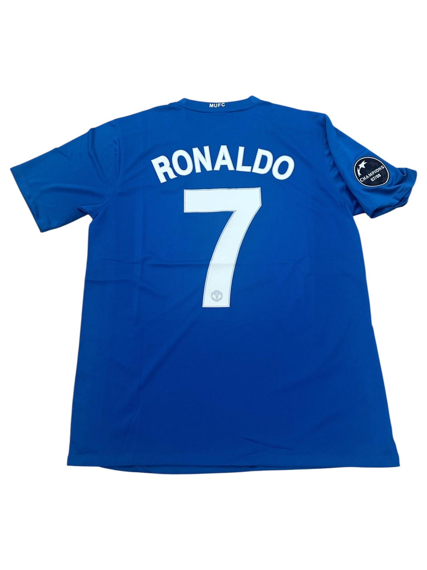 Manchester United 2009 Away Retro Soccer Jersey – Cristiano Ronaldo #7 – Blue – Men’s