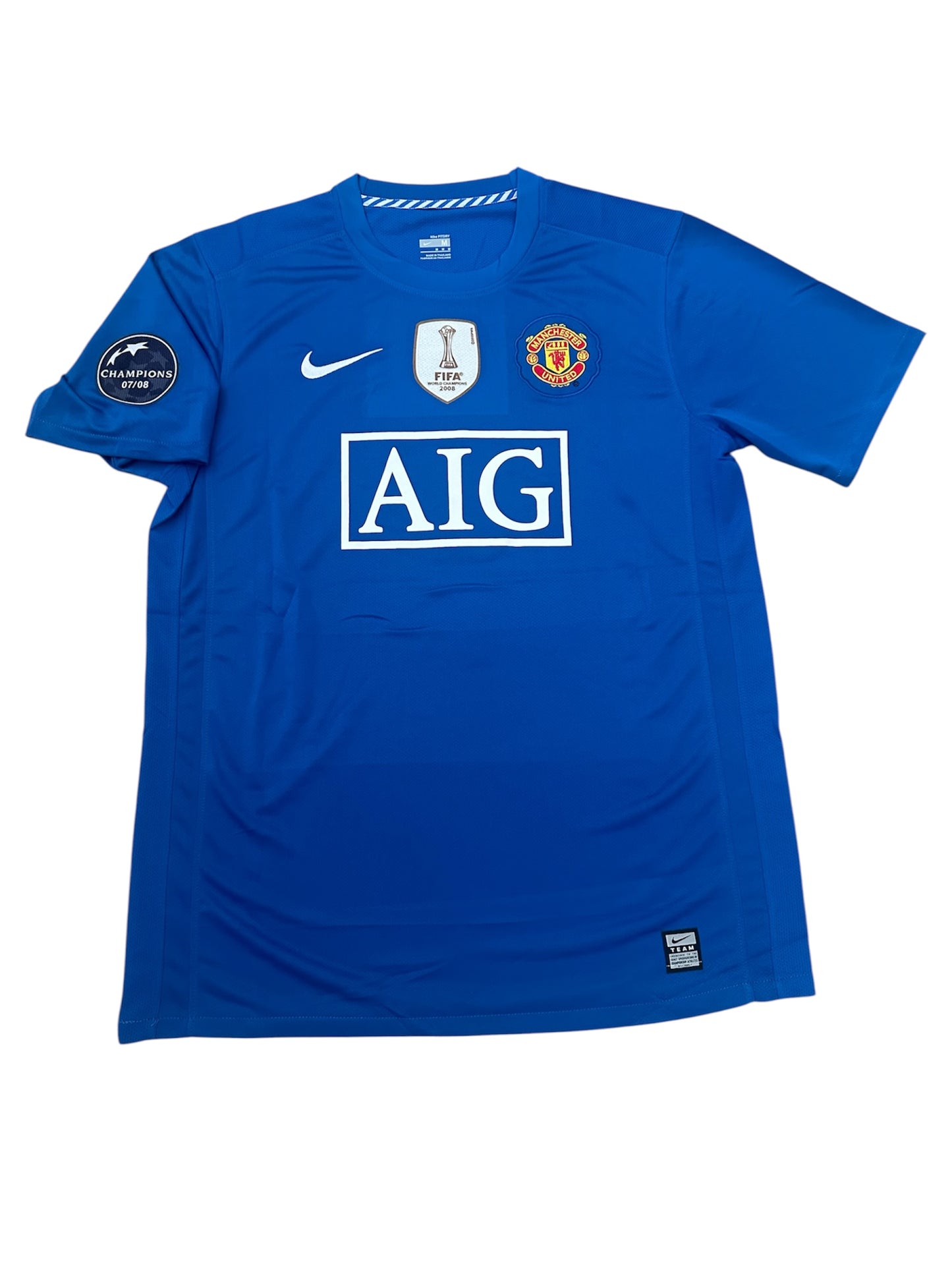Manchester United 2009 Away Retro Soccer Jersey – Cristiano Ronaldo #7 – Blue – Men’s